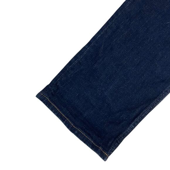 Tommy Hilfiger Mens Straight Leg Dark Wash Jeans - Picture 3 of 7